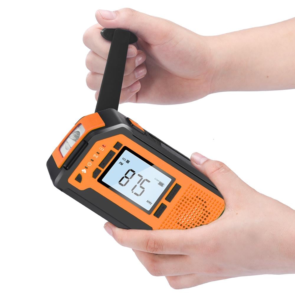 Портативний радіоприймач Wandern MD-092P Помаранчевий (LS1010054005) - фото 8 Портативний радіоприймач Wandern MD-092P Помаранчевий (LS1010054005) - фото 8