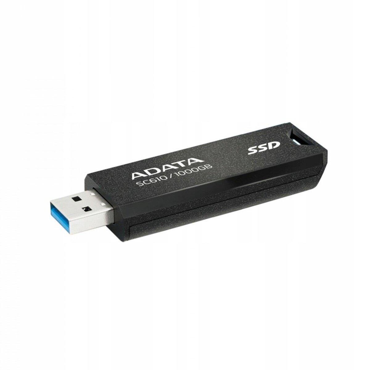 Флеш-пам'ять USB ADATA SC610 SSD 1 Тб Black (SC610-1000G-CBK/RD)