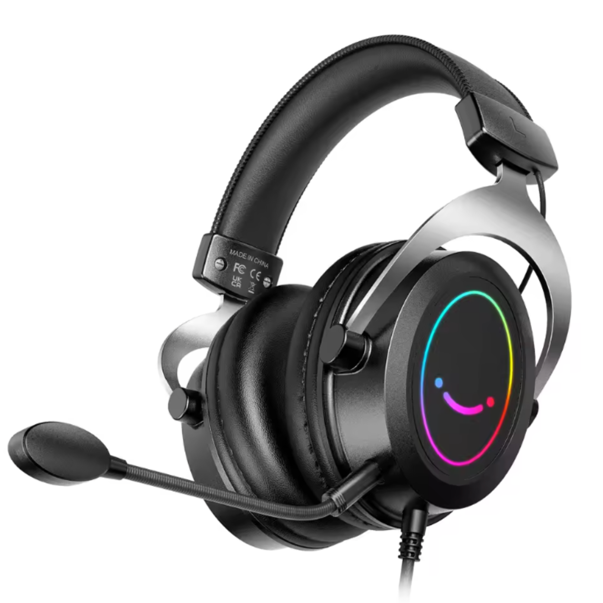 Гарнитура игровая FIFINE H3 с динамической RGB-подсветкой/микрофоном/встроенным управлением для ПК/PS4/PS5/Xbox/ноутбуков Black (25860502) Гарнитура игровая FIFINE H3 с динамической RGB-подсветкой/микрофоном/встроенным управлением для ПК/PS4/PS5/Xbox/ноутбуков Black (25860502)