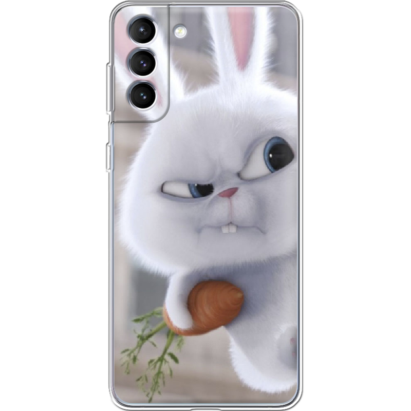 Чехол BoxFace Samsung Galaxy S21 FE (G990) Rabbit Snowball Прозрачный силикон (43973-up1116-43973)