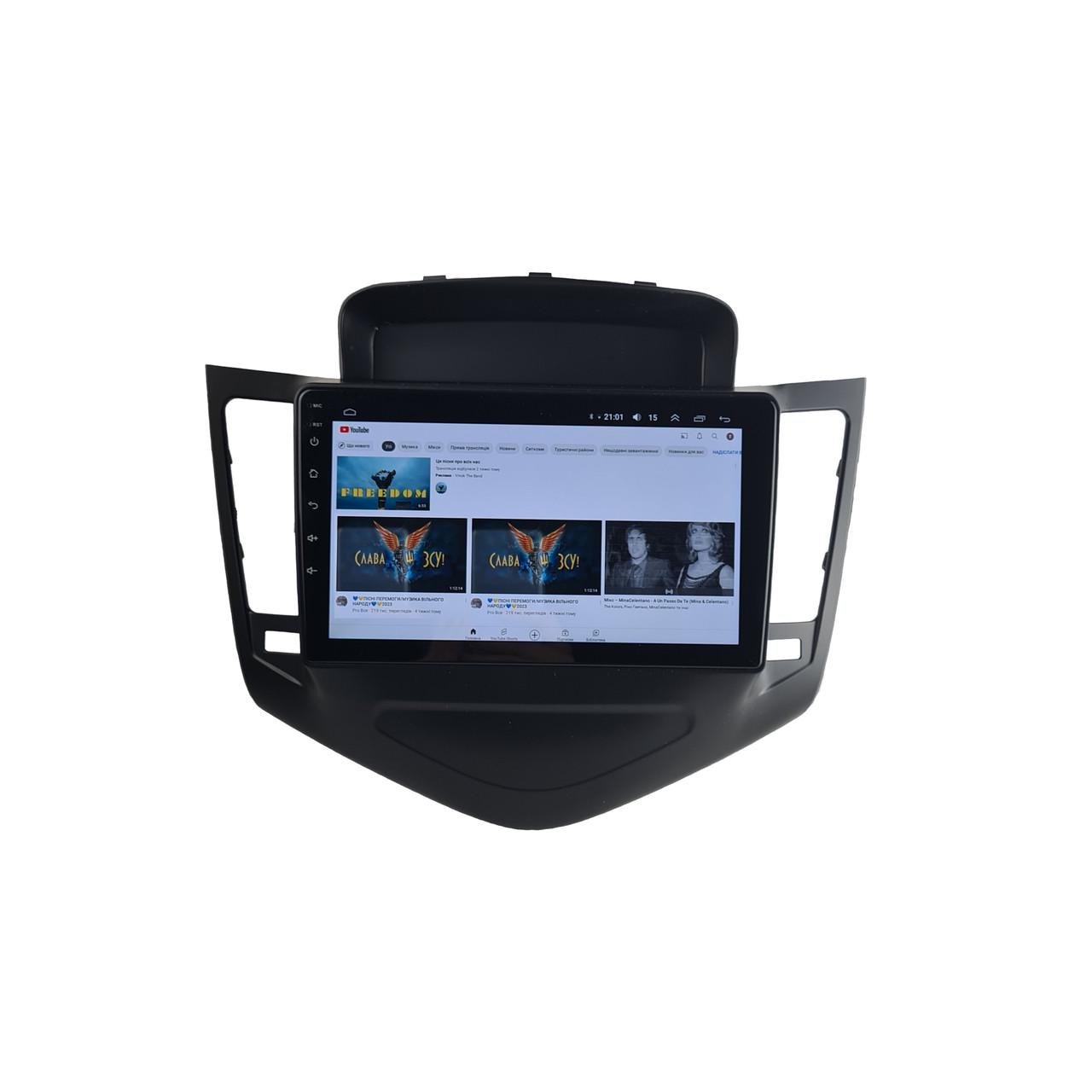 Автомагнітола Chevrolet Cruze 2010-2015 4/64 8 ядер XYAuto 4G DSP CarPlay на Android (М-ШКр-9-М4)