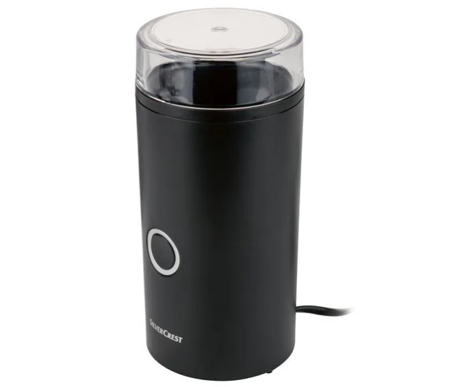 Кофемолка SKME Silver Crest 180Вт B1 Черный (548633)