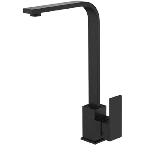 Смеситель кухонный Zerix KUB-011 нержавеющая сталь Black (ZX4704)