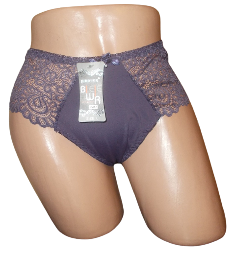 Женские трусики бразилиана Biweier 19411 XL Фиолетовый (1555831109)