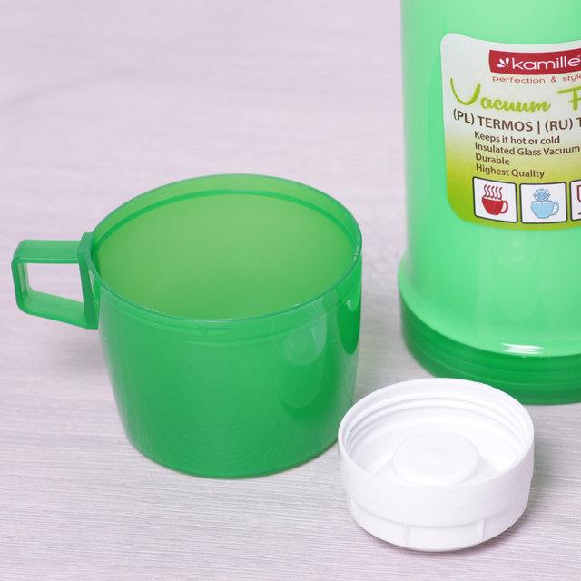 Термос Kamille Glass дзеркальна колба 450 мл - фото 4 Термос Kamille Glass дзеркальна колба 450 мл - фото 4