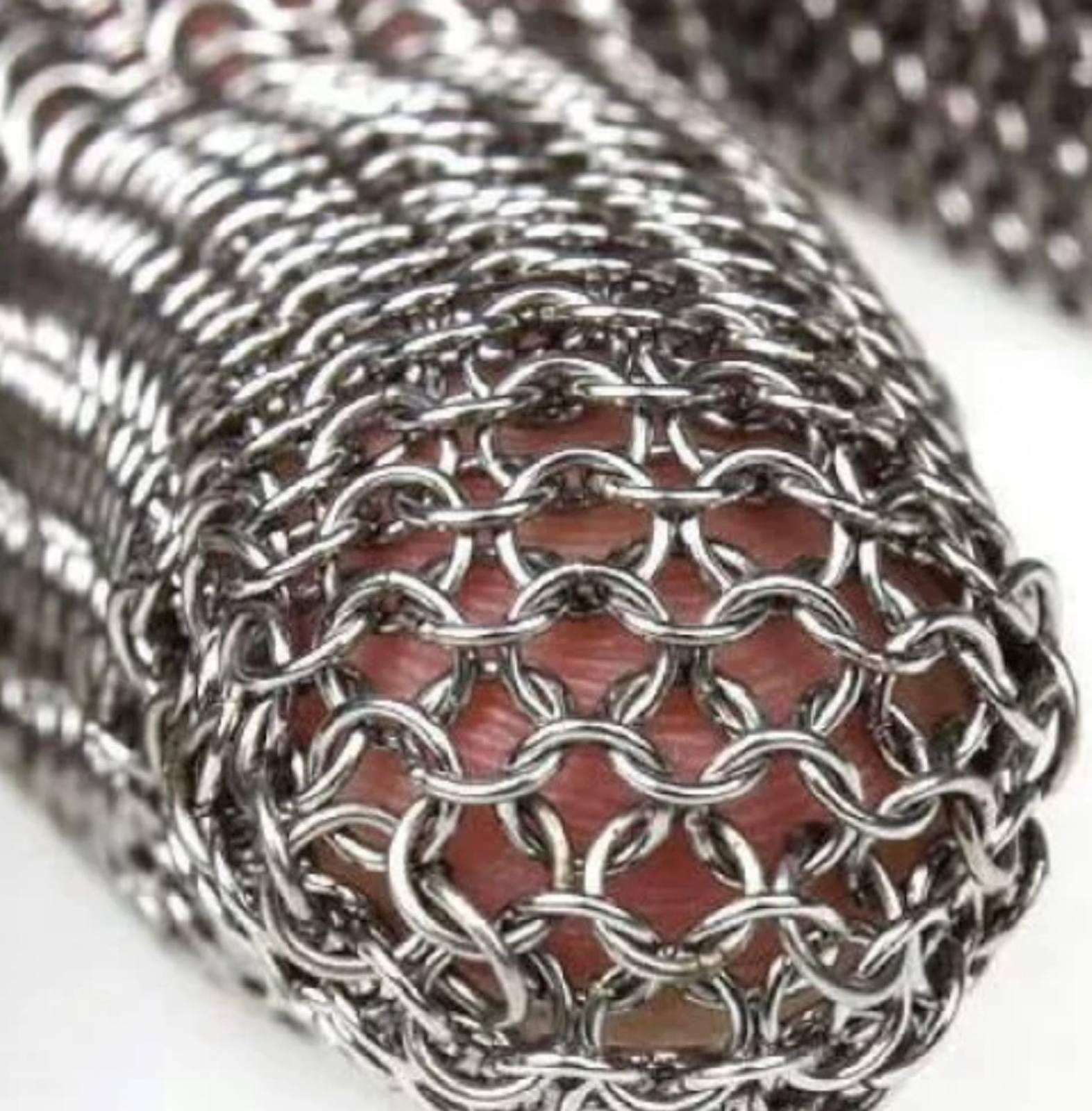 Кольчужная перчатка из нержавеющей стали для защиты рук M - фото 3 Кольчужная перчатка из нержавеющей стали для защиты рук M - фото 3