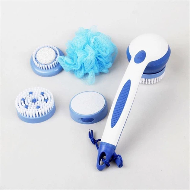 Електромасажер Spin Spa Brush WN-01 з 5 насадками (opt-13388)