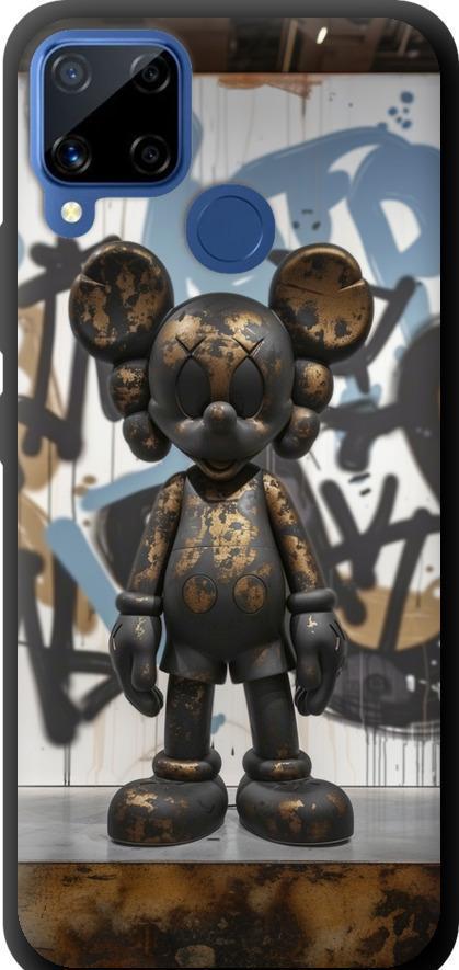 Чехол на Realme C15 Bronze kaws v2 (6098b-2063-42517) Чехол на Realme C15 Bronze kaws v2 (6098b-2063-42517)