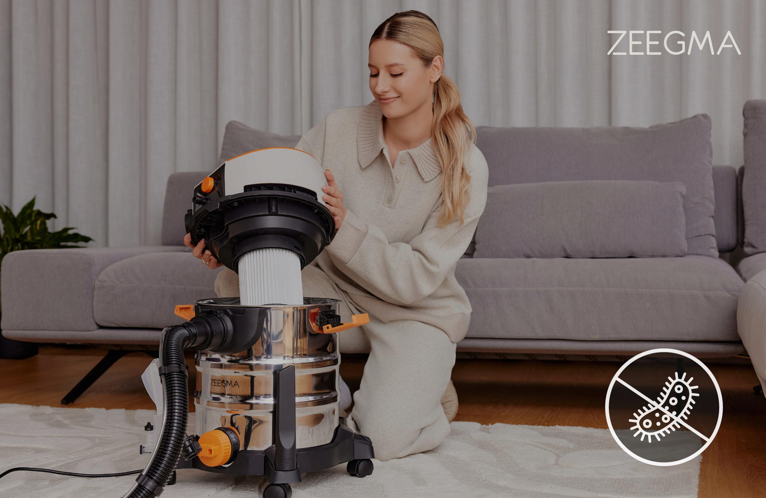 Пылесос моющий Zeegma ZONDER PRO AQUA Silver (73084) - фото 4