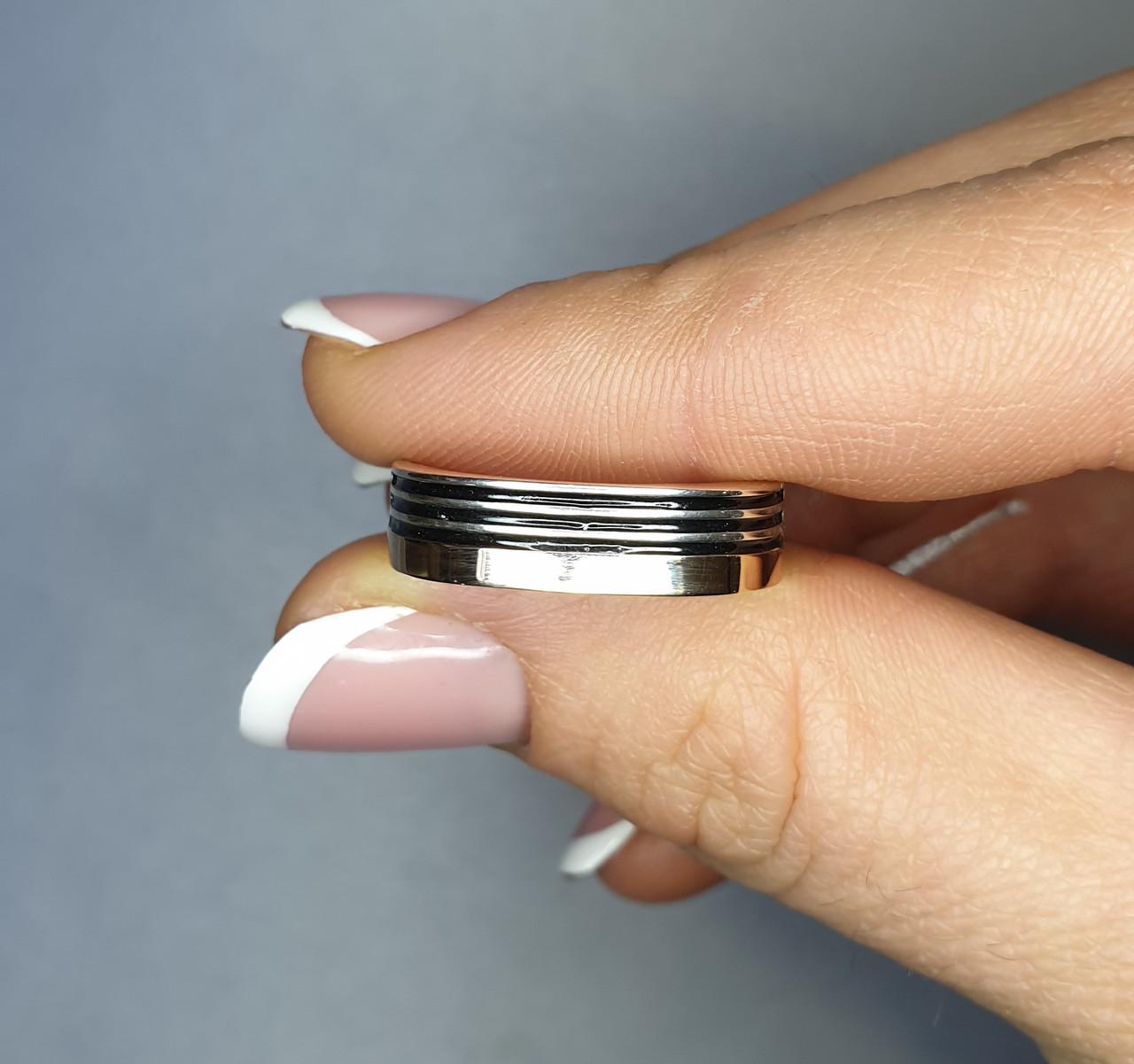 Кольцо серебряное с эмалью Арсенал 3,13 г р. 22 (1532812589)