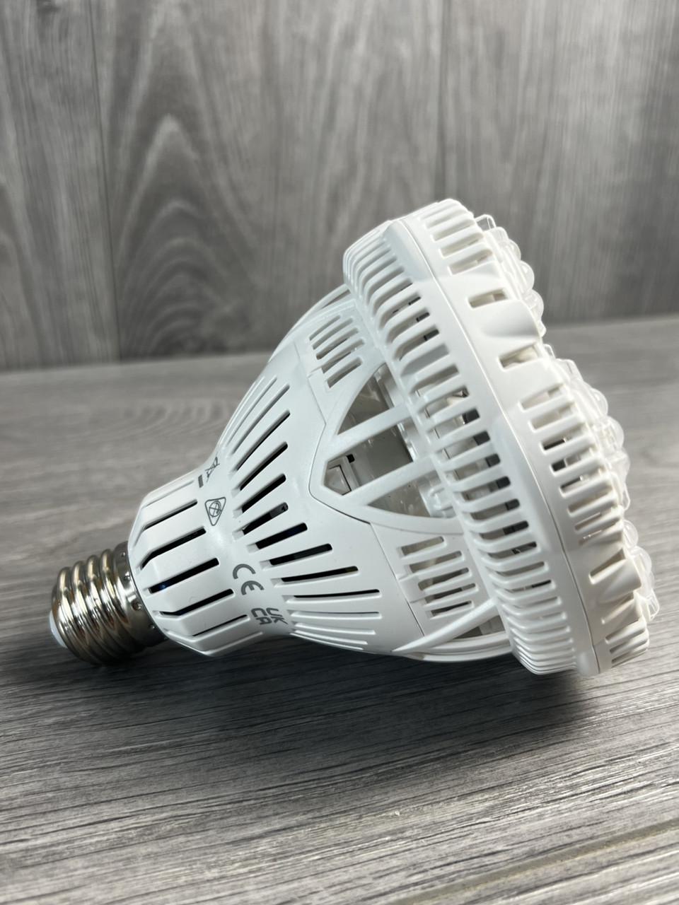 Лампа светодиодная SANSI BR30 5500 Лм эквивалент 300 Вт энергосберегающая - фото 7 Лампа светодиодная SANSI BR30 5500 Лм эквивалент 300 Вт энергосберегающая - фото 7