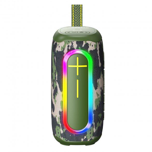 Портативна колонка HOPESTAR P 60 BT5.3 20W TWS AUX/TF/USB 6h Max IPX6 Камуфляж