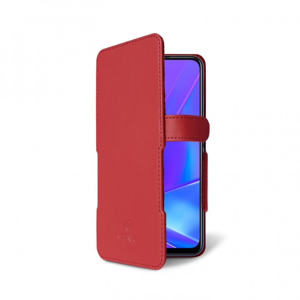 Чехол книжка Stenk Prime для OPPO A72 Красный (66606)