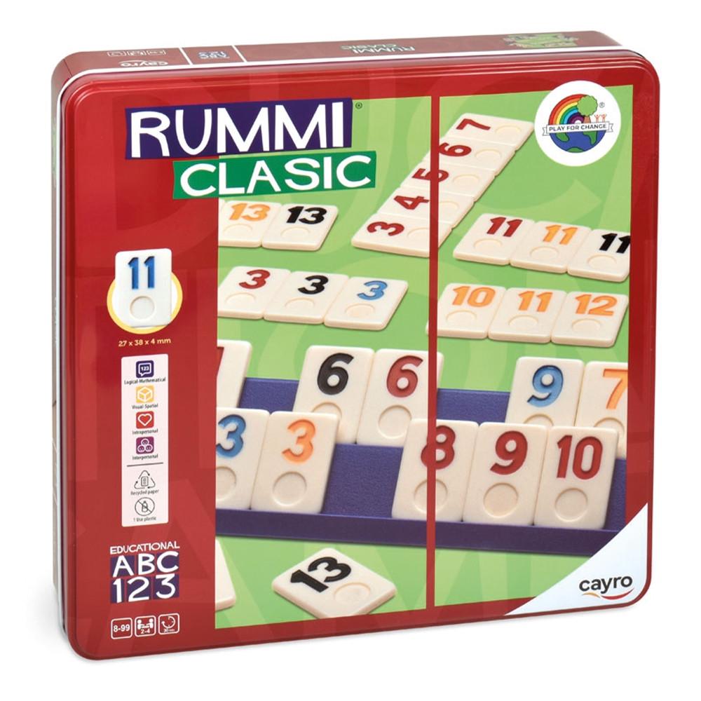 Настольная игра "Руммі Класичний" в металлической коробке (2936580364)