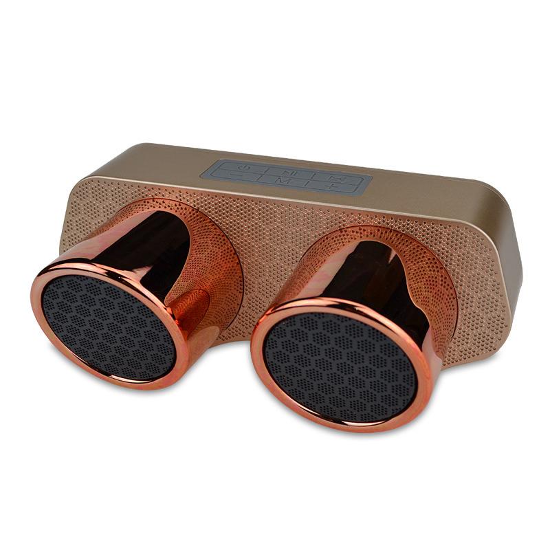 Портативна Bluetooth колонка Hi Sound JC288 Porsche Small Золотий