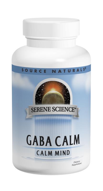 GABA гамма-аминомасляная кислота Source Naturals Serene Science вкус апельсина 60 таблеток для рассасывания (SN0987) - фото 1