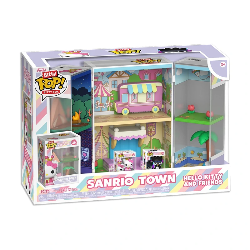 Ігровий набір BITTY POP! Boxes серії Sanrio МІСТЕЧКО САНРІО (57560)