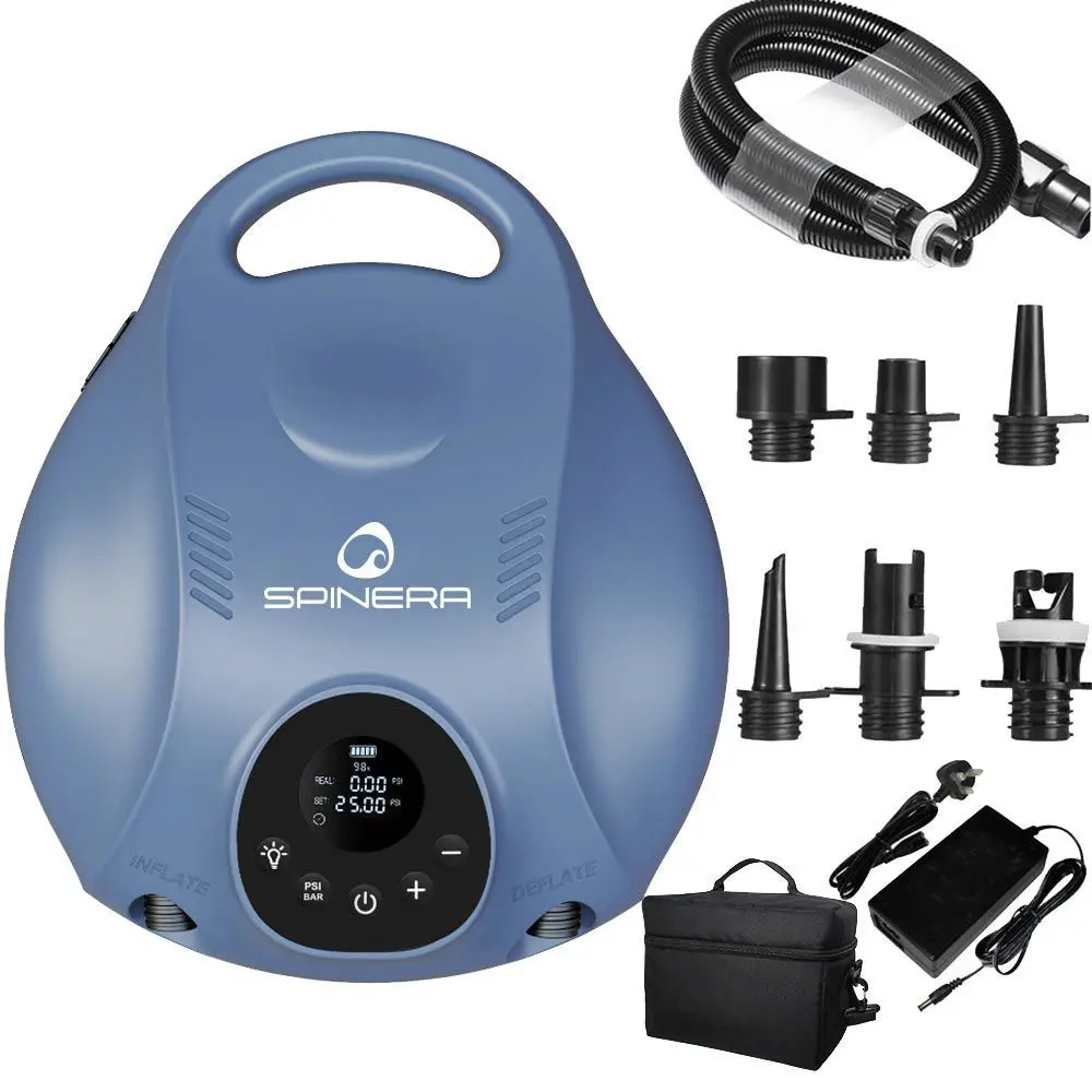Насос електричний з акумулятором SUP Spinera DS Pro Air Pump 25 PSI 10000 mAh для SUP дошки (37)