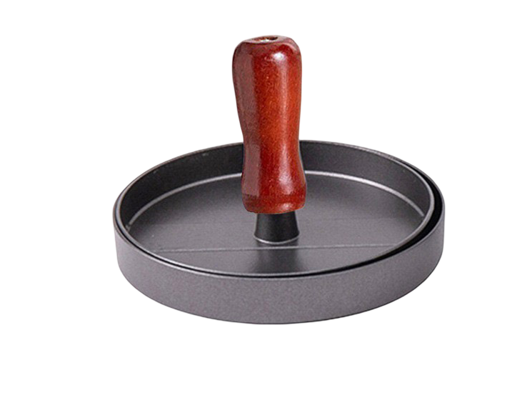 Пресс для котлет и бургеров R9580 металлический с антипригарным покрытием 9 см (R9580)