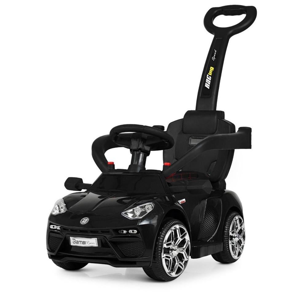 Дитячий електричний автомобіль Bambi Racer 6V одномісний до 25 кг Чорний (DE-169-E-1044)