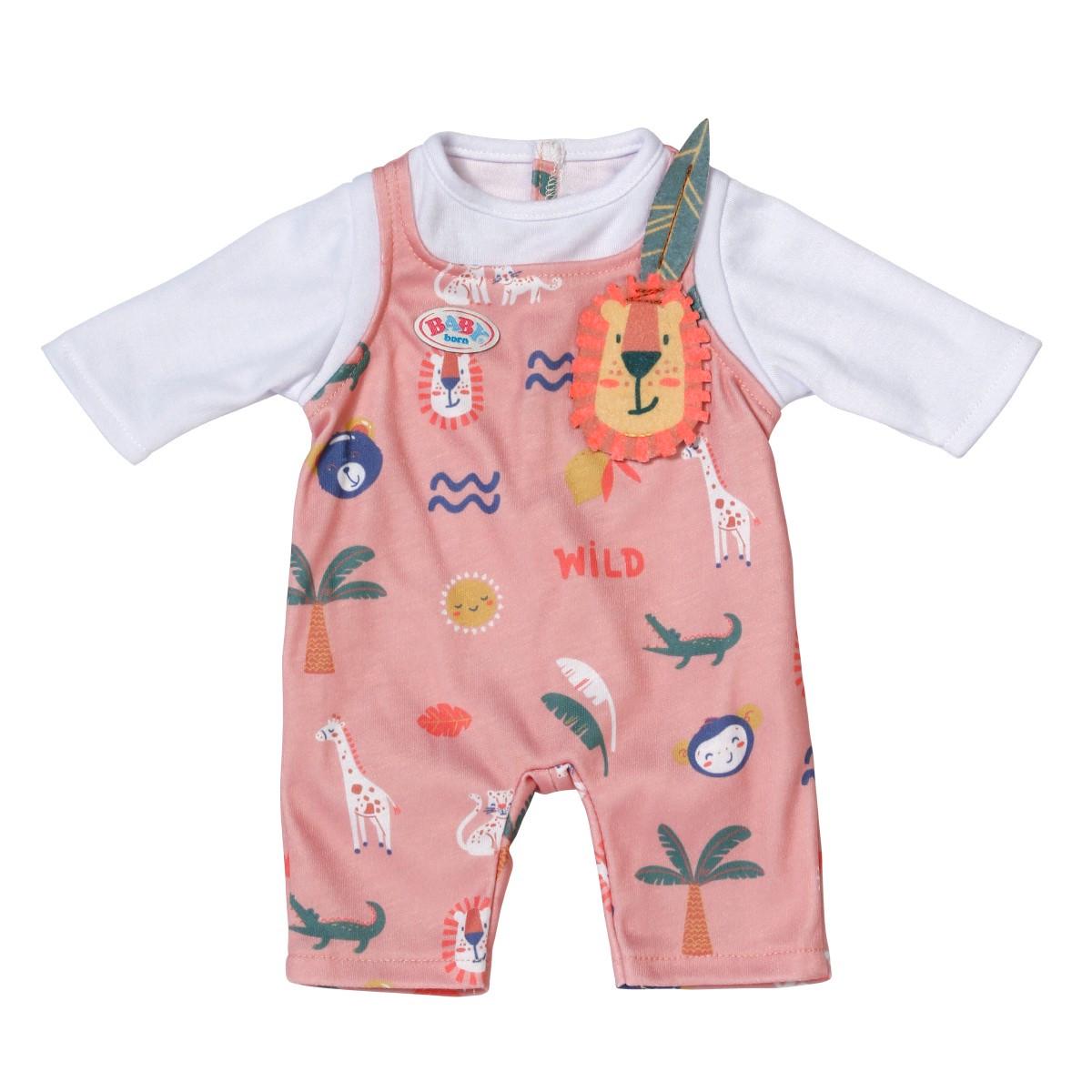 Одежда для куклы Baby Born Комбинезон Джунгли (871669-ks) Одежда для куклы Baby Born Комбинезон Джунгли (871669-ks)