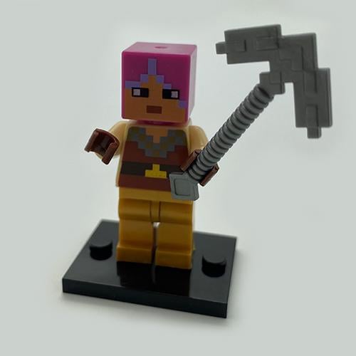 Конструктор фигурка iBlock Girl Minecraft 5 см