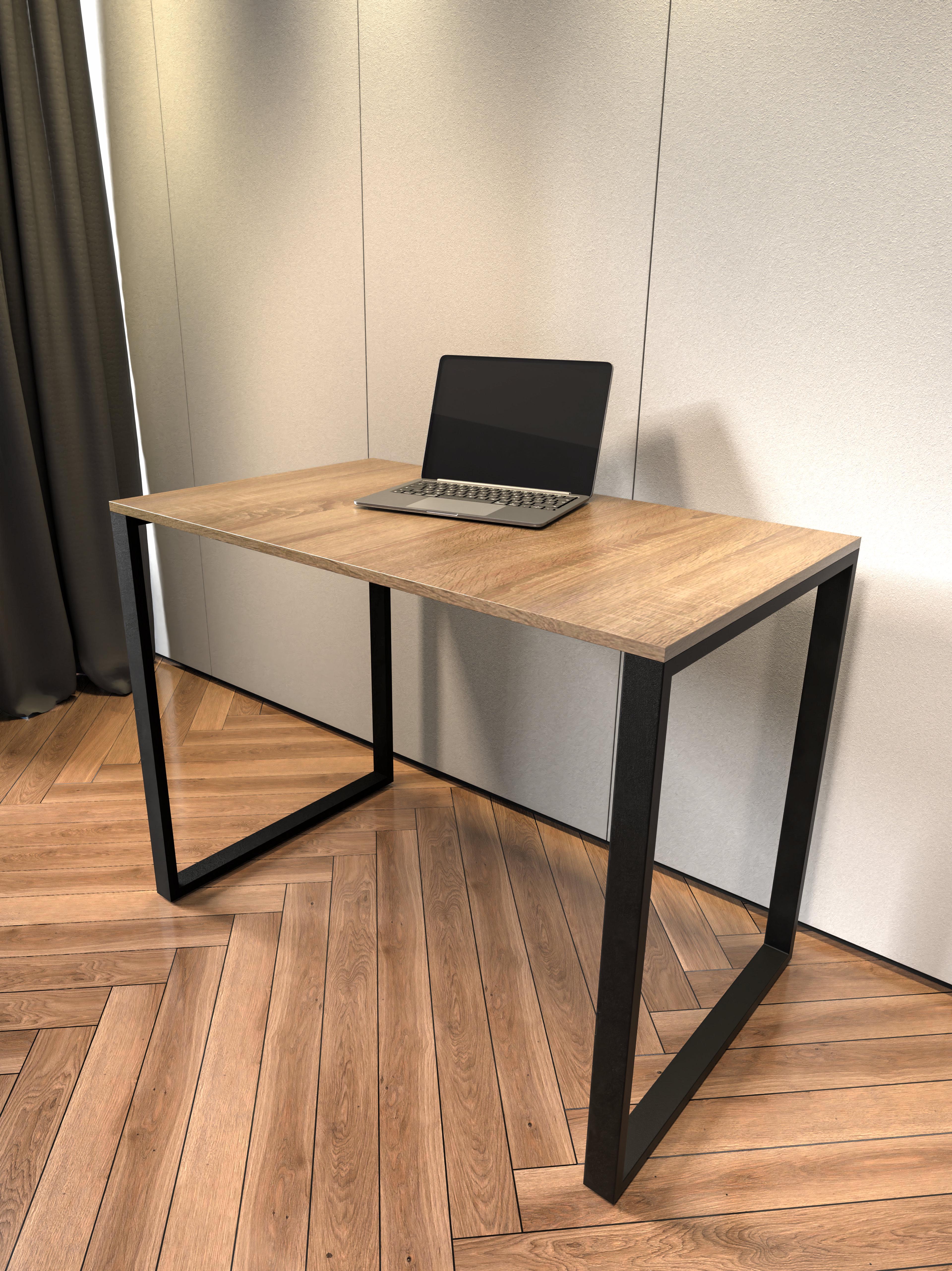 Комп'ютерний стіл LEON 100х60 см Дуб сонома (NA20) - фото 1 Комп'ютерний стіл LEON 100х60 см Дуб сонома (NA20) - фото 1