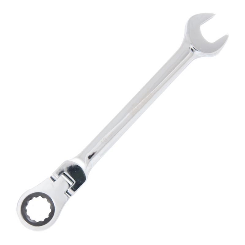 Ключ комбінований Molder CR-V з тріскачкою та карданом 18мм (MT57018)