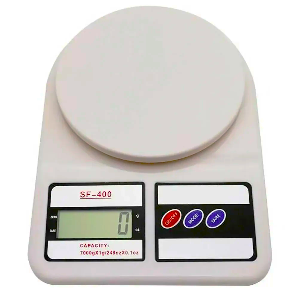 Весы электронные SF-400 на батарейках с LCD-дисплеем до 10 кг (25343452)