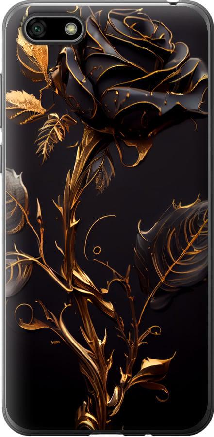 Чехол на Huawei Y5 2018 Роза 3 (5552t-1500-42517)