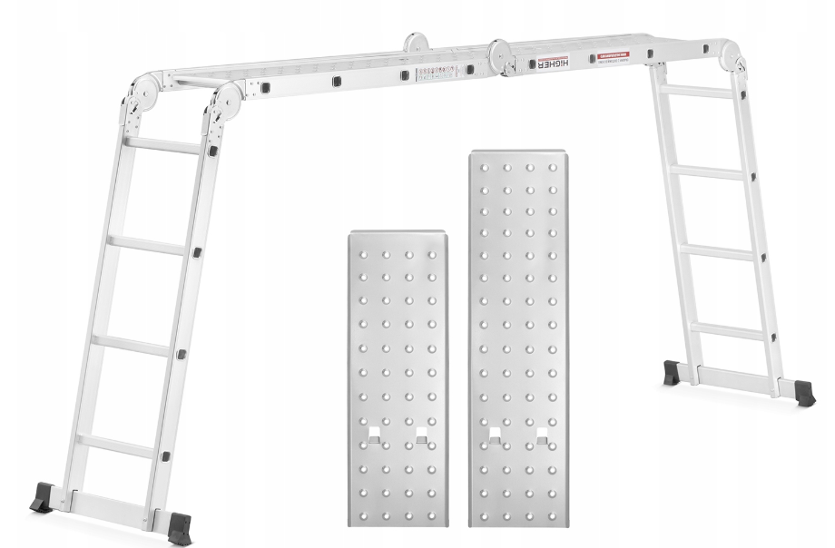 Лестница-трансформер Higher 4х4 с платформой 4-х секционная (10180608) - фото 5 Лестница-трансформер Higher 4х4 с платформой 4-х секционная (10180608) - фото 5