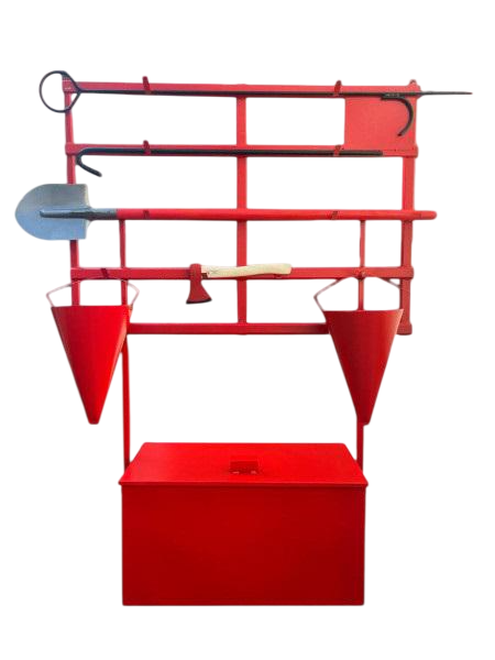 Щит пожежний з ящиком для піску відкритого типу з комплектацією