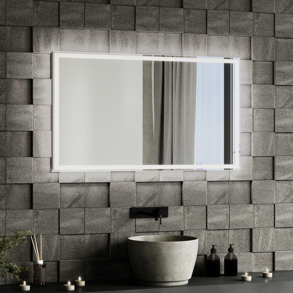 Зеркало Dim Dzerkal GARBA с LED-подсветкой 80х120 см (6221)