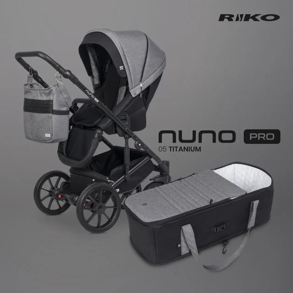 Коляска прогулянкова Riko Nuno Pro 05 Titanium (R-NP05_vsedNM) - фото 8