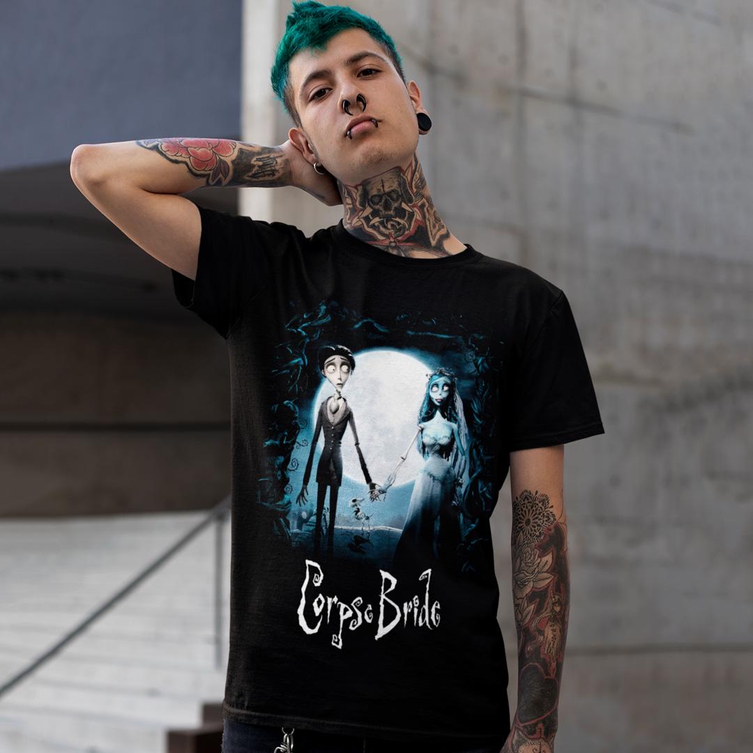 Футболка мужская Corpse Bride Tim Burton XL Черный (00000007207)