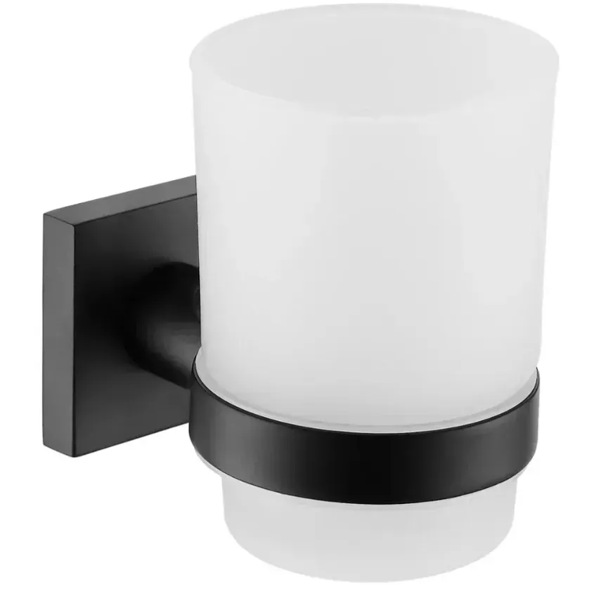 Склянка для зубних щіток VBI Saturn настінна Чорний матовий (RM-VBI-040304BL)