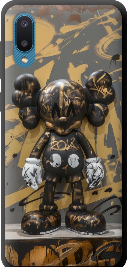 Чехол на Samsung Galaxy A02 A022G Bronze kaws (6097b-2260-42517)