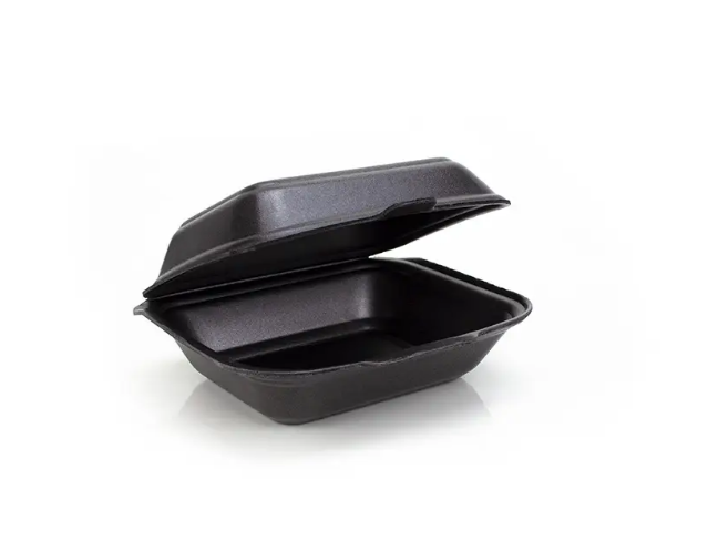 Ланч-бокс НР-9 з спіненого полістиролу 190x150x60 мм 250 шт. Чорний (003400018)