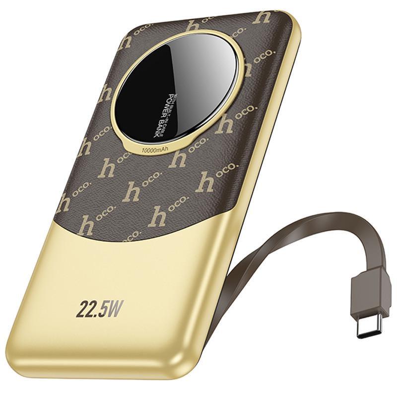 Повербанк Hoco Q29 Nobility 22,5W+PD20W Type-C 10000 mAh Brown (00000074185_2)