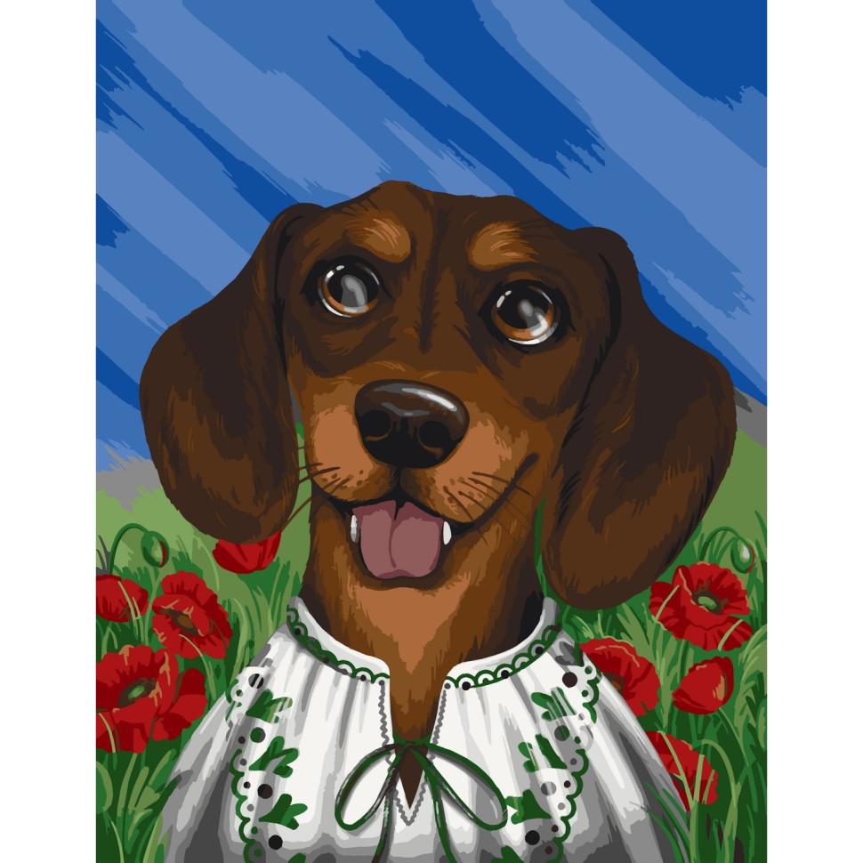 Картина по номерам ART CRAFT Ушастый патриот 40x50 см (11523-ACNF)