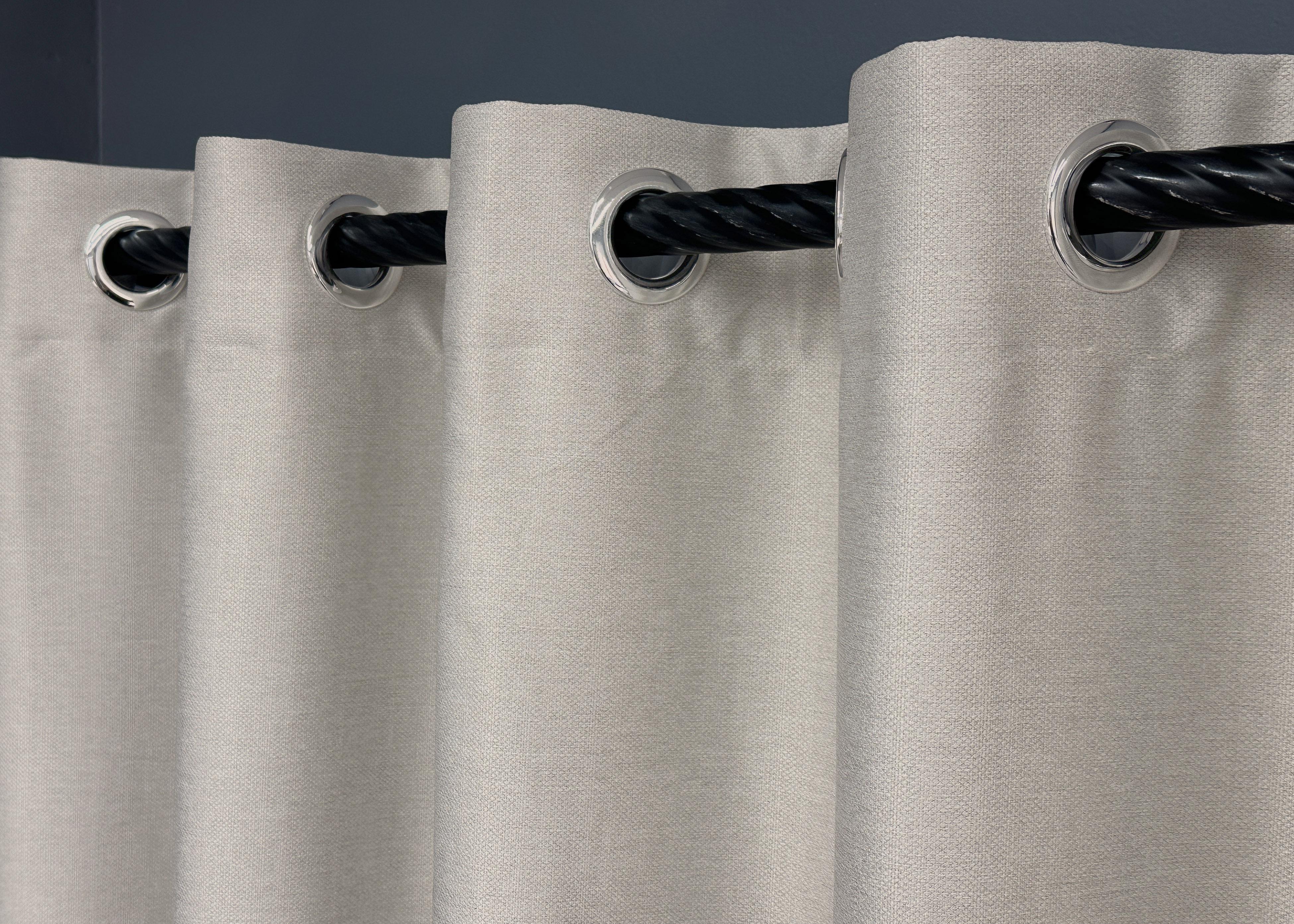 Комплект штор на люверсах VR-Textil Шенил однотонный № 1698ш 150х250 см 2 шт. Дымчато-белый (37-0248) - фото 6 Комплект штор на люверсах VR-Textil Шенил однотонный № 1698ш 150х250 см 2 шт. Дымчато-белый (37-0248) - фото 6