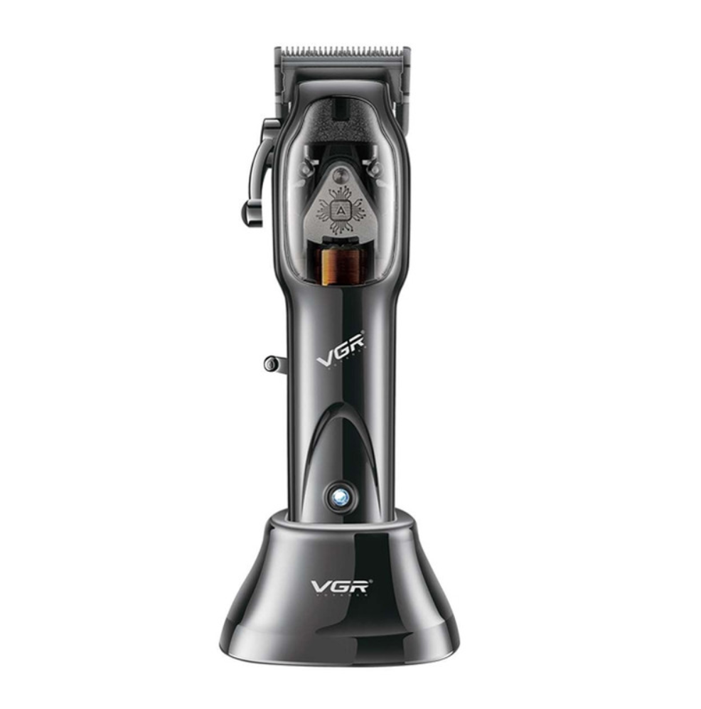 Машинка для стрижки VGR акумуляторна з комплектом насадок (V-653)