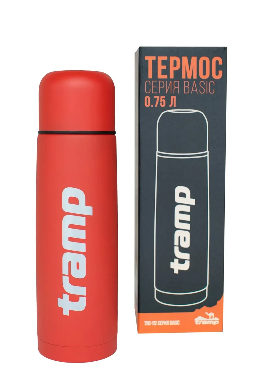 Термос Tramp Basic для чаю та кави 0,75 л Червоний (UTRC-112-red) - фото 1 Термос Tramp Basic для чаю та кави 0,75 л Червоний (UTRC-112-red) - фото 1