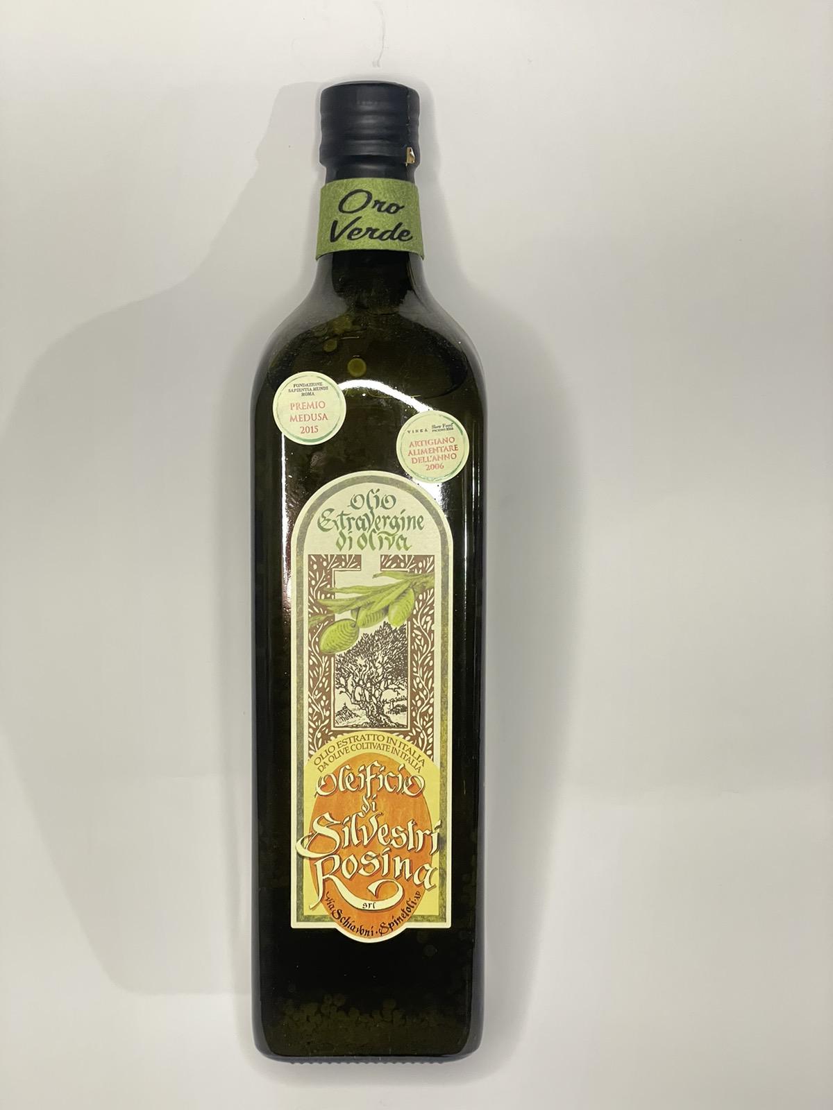 Олія оливкова Oro Verde Silvestri Rosina фруктовий смак 1 л