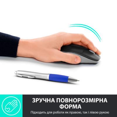 Компьютерная мышка Logitech M190 Mid Grey (910-005906) - фото 2