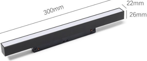 Магнитный трековый светильник Oledim OL300 10W Черный - фото 2 Магнитный трековый светильник Oledim OL300 10W Черный - фото 2