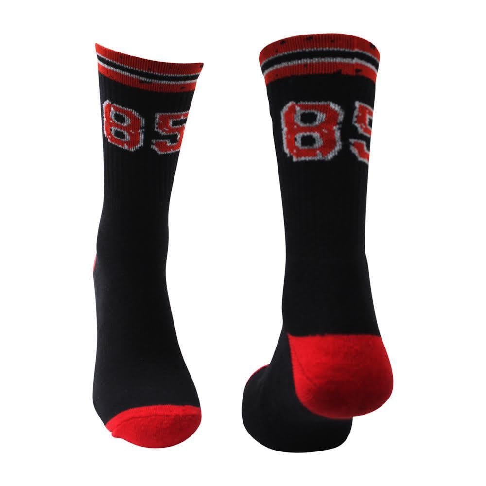 Носки спортивные с принтом 85 Old School унисекс р. 41-44 Черный