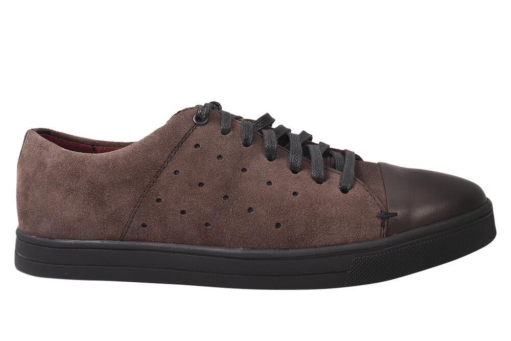 Кеды мужские Vadrus из замши на низком ходу на шнуровке р. 43 Коричневый (225-20/22DTC) - фото 3 Кеды мужские Vadrus из замши на низком ходу на шнуровке р. 43 Коричневый (225-20/22DTC) - фото 3