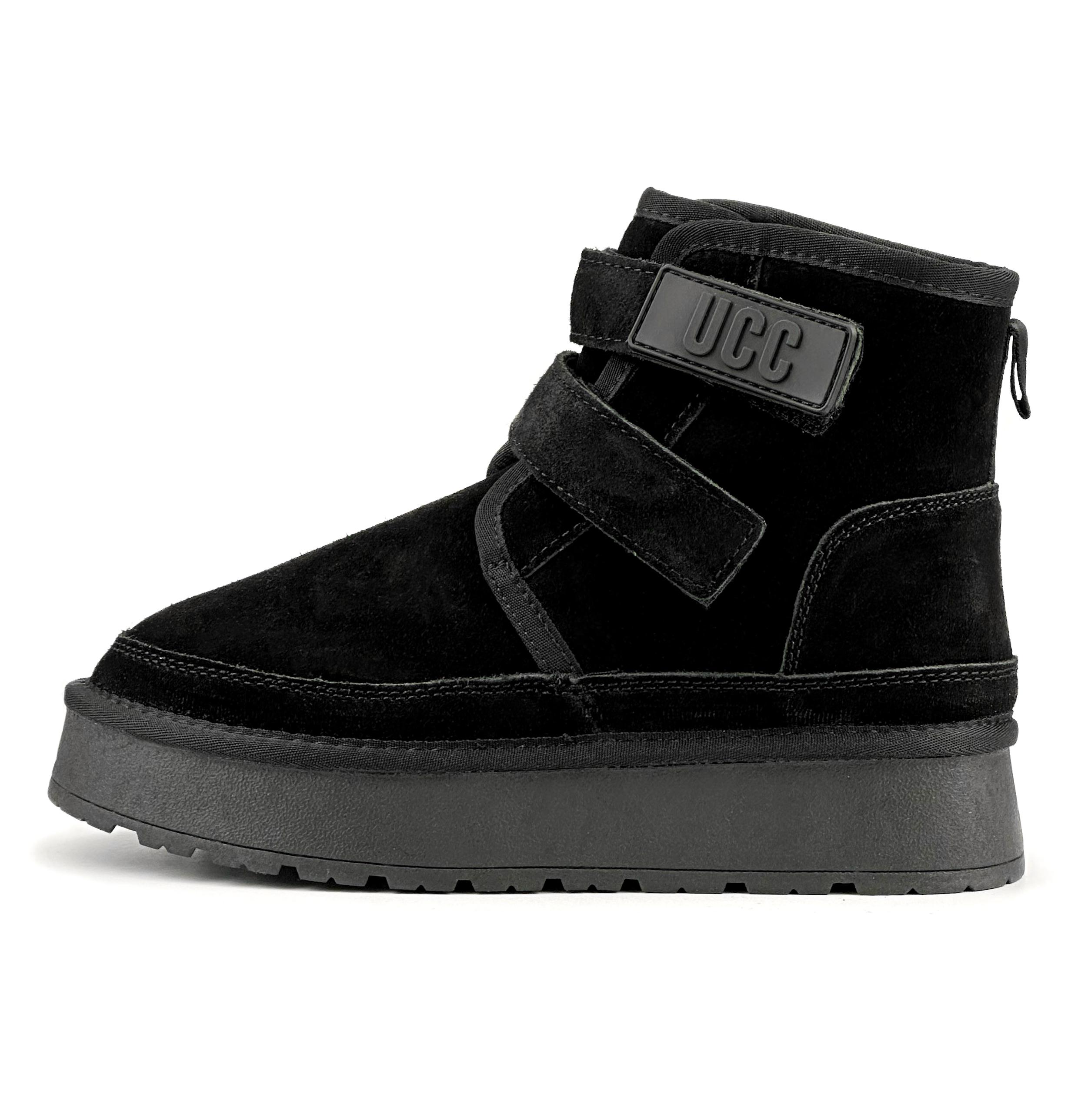 Ботинки женские UCC р. 38 24,5 см Черный (2303-1)