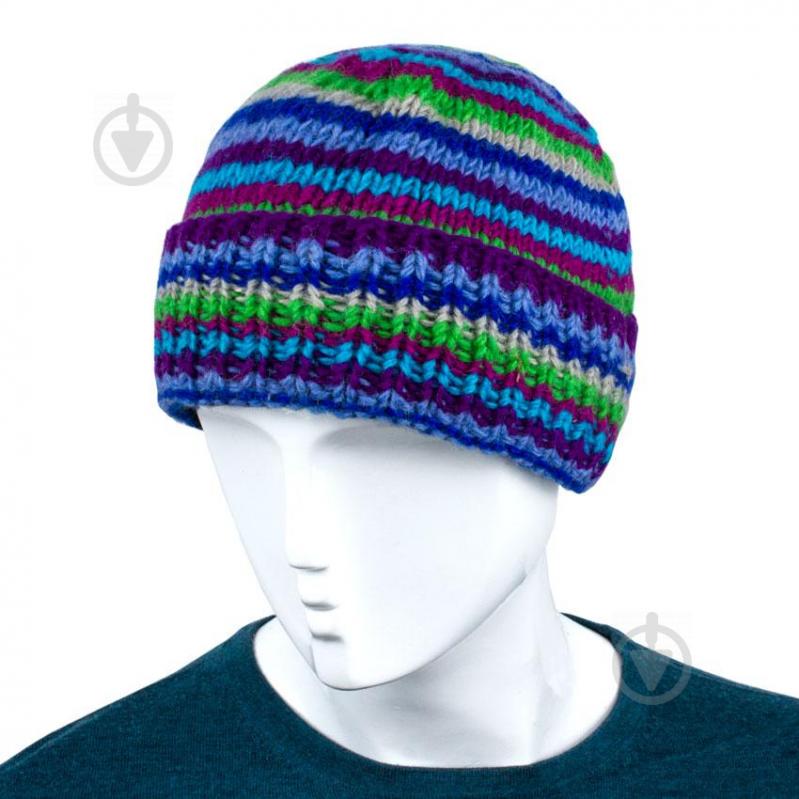 Шапка Kathmandu Паттэ Ручная работа 100% шерсть яка S 54-56 Разноцветная (24978)